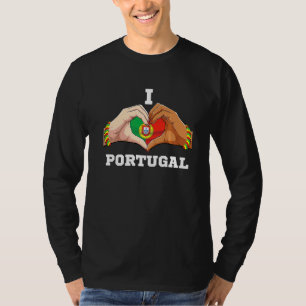 Portugal Vrouwen Mannen Patriottische Portugese Vl T-shirt