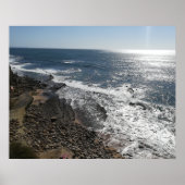 Portugal Wall Art Beach Vacation Souvenir Foto Poster (Voorkant)