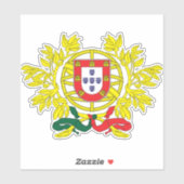Portugal Wapen Patriottische Sticker (Vel)