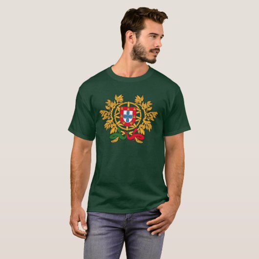 Portugal Warmtebrok T-shirt (Voorkant volledig)