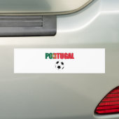 Portugal Wereldbeker 2010 Bumpersticker (Op auto)