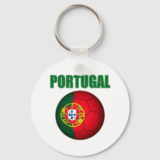 Portugal Wereldbeker t-shirt Sleutelhanger (Voorkant)