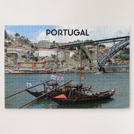 Portugal: Wijnvaten, Porto Legpuzzel (Horizontaal)