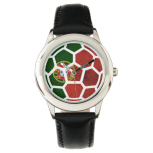 Portugal World Cup Voetbal (Football) Horloge