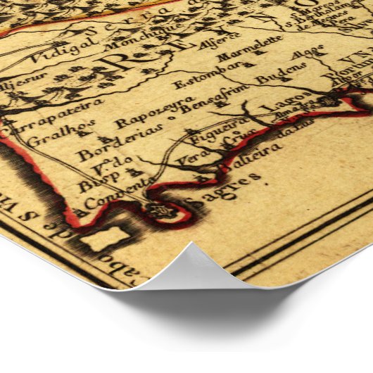 PortugalPanoramaPortugal Poster (Hoek)