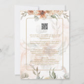 Portuge gebruik | Casamento Boho Capim dos Pampas Kaart (Achterkant)