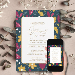 Portuge gebruik   Casamento Flores Folclóricas Rús Kaart