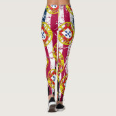 Portugees Amerikaans Leggings (Achterkant)