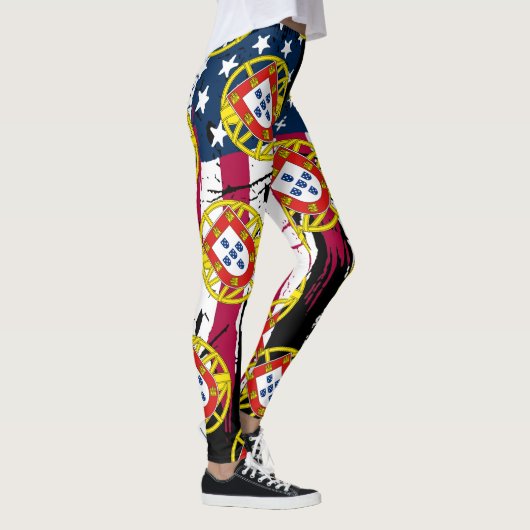 Portugees Amerikaans Leggings (Rechts)