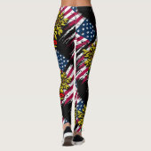 Portugees Amerikaans Leggings (Achterkant)