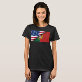 Portugees Amerikaans T-shirt (Voorkant volledig)