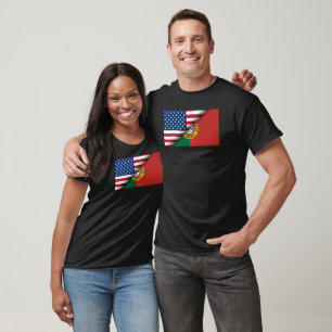 Portugees Amerikaans T-shirt