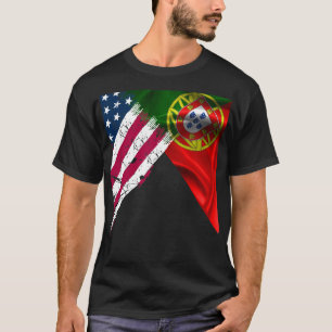 Portugees Amerikaans T-shirt