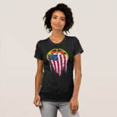Portugees Amerikaans T-shirt (Voorkant volledig)