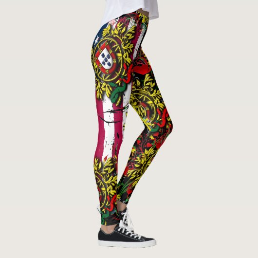 Portugees-Amerikaanse Leggings (Rechts)