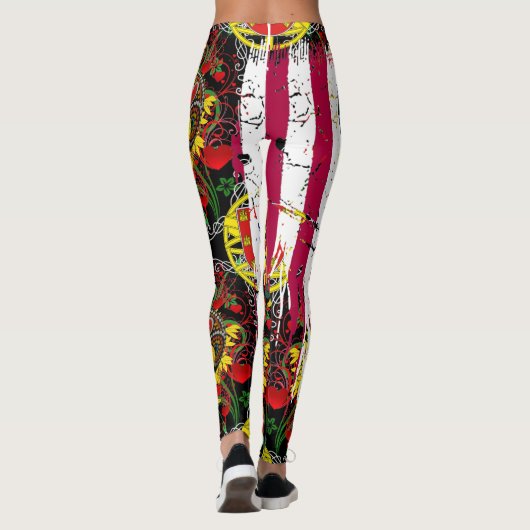 Portugees-Amerikaanse Leggings (Achterkant)
