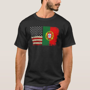 Portugees - amerikaanse vlagPortugese gemeenschapp T-shirt