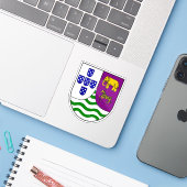 Portugees Angola Kleiner wapen (1935-1975) Sticker (Laptop met iPhone)