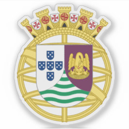 Portugees Angola tijdelijk wapen (1934) Sticker