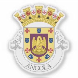 Portugees Angola voorgesteld wapen (1932) Sticker