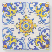 Portugees Azulejo Art Stenen Onderzetter (Voorkant)