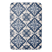 Portugees Azulejo Blauw en Wit Badmat (Voorkant Verticaal)