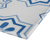  Portugees Azulejo BLUE Tile Pattern Snijplank (Hoek)