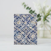  Portugees Azulejo Briefkaart (Staand voorkant)