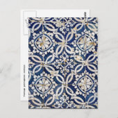  Portugees Azulejo Briefkaart (Voorkant / Achterkant)