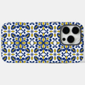 Portugees Azulejo Classic Decorative Tile Pattern Case-Mate iPhone Case (Achterkant (horizontaal))