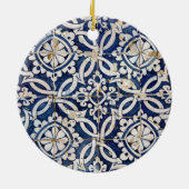  Portugees Azulejo Keramisch Ornament (Achterkant)