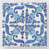 Portugees Azulejo Marble Stone Onderzetter (Voorkant)