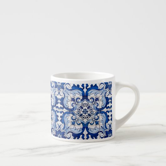 Portugees Azulejo Pattern Drinkware Espresso Kop (Rechts)