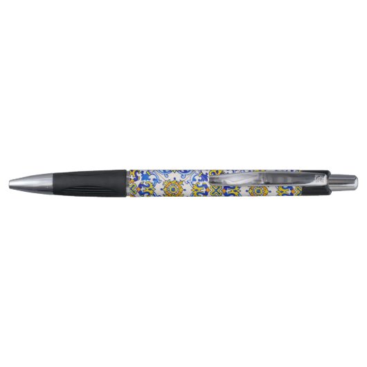 Portugees Azulejo Pattern Pen (Achterkant)