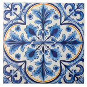 Portugees Azulejo Pattern Tegeltje (Voorkant)
