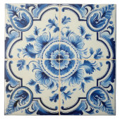 Portugees Azulejo Pattern Tegeltje (Voorkant)