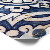 Portugees Azulejo Poster (Hoek)