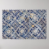  Portugees Azulejo Poster (Voorkant)
