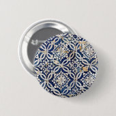 Portugees Azulejo Ronde Button 5,7 Cm (Voorkant /achterkant)