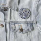 Portugees Azulejo Ronde Button 5,7 Cm (In situ)