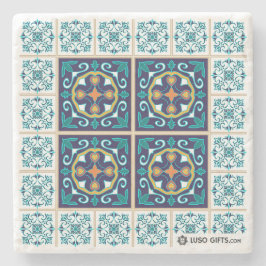 Portugees Azulejo Tile Marble Onderzetter