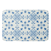 Portugees Azulejo Tile Pattern Badmat (Voorkant)