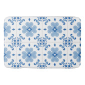  Portugees Azulejo Tile Pattern Badmat (Voorkant)