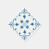 Portugees Azulejo Tile Pattern Servetten (Hoek)