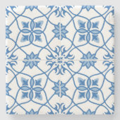 Portugees Azulejo Tile Pattern Stenen Onderzetter (Voorkant)