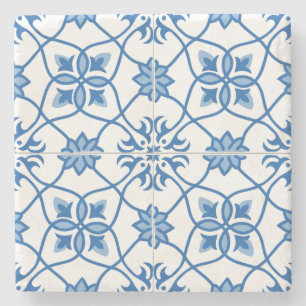 Portugees Azulejo Tile Pattern Stenen Onderzetter