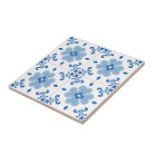 Portugees Azulejo Tile Pattern Tegeltje (Zijkant)