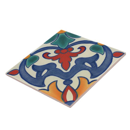  Portugees Azulejos Pattern Tegeltje (Zijkant)