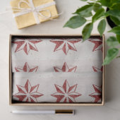  Portugees Azulejos Star Red Decoupage Tissuepapier (Geschenk)