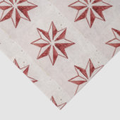  Portugees Azulejos Star Red Decoupage Tissuepapier (Detail)